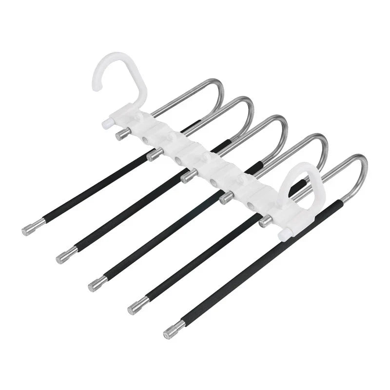 5-bar trouser hanger rack