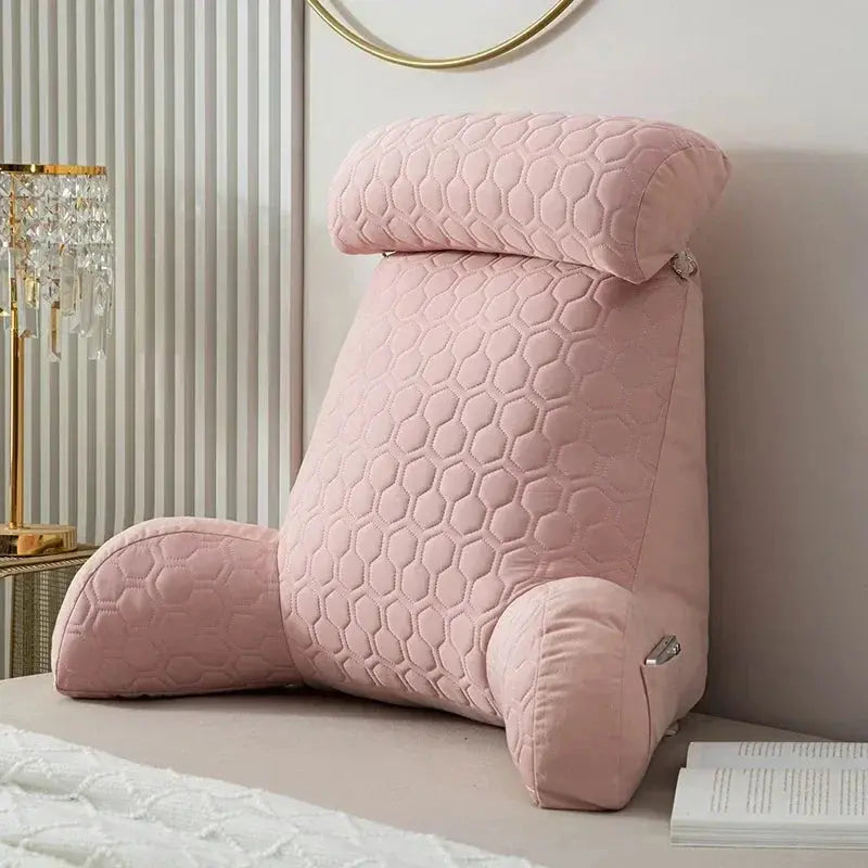 Reading backrest pillow – Pink