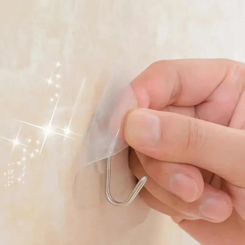 Adhesive hook detail