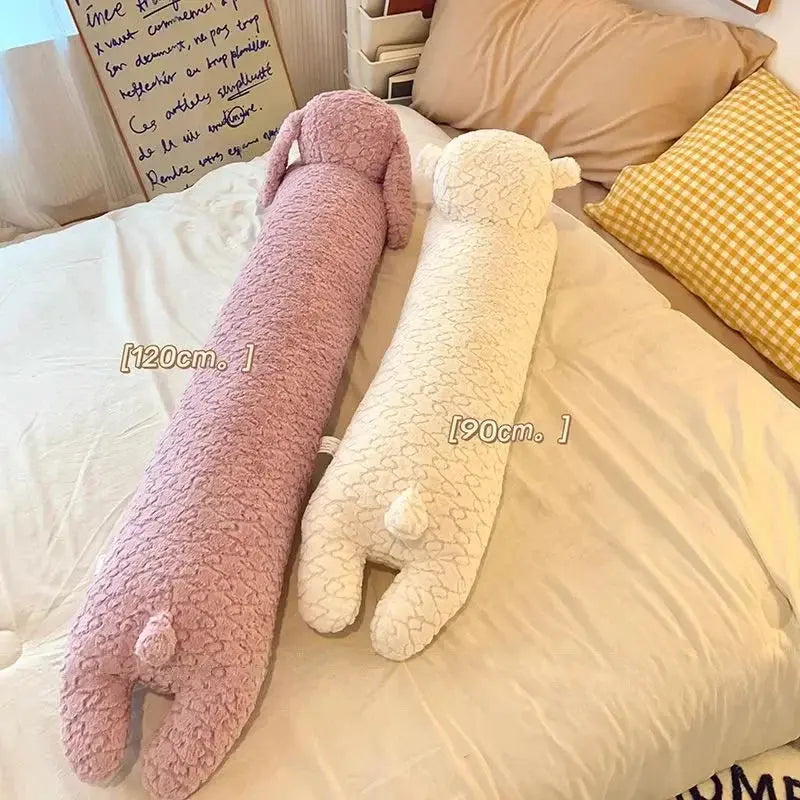 Plush body pillow size comparison