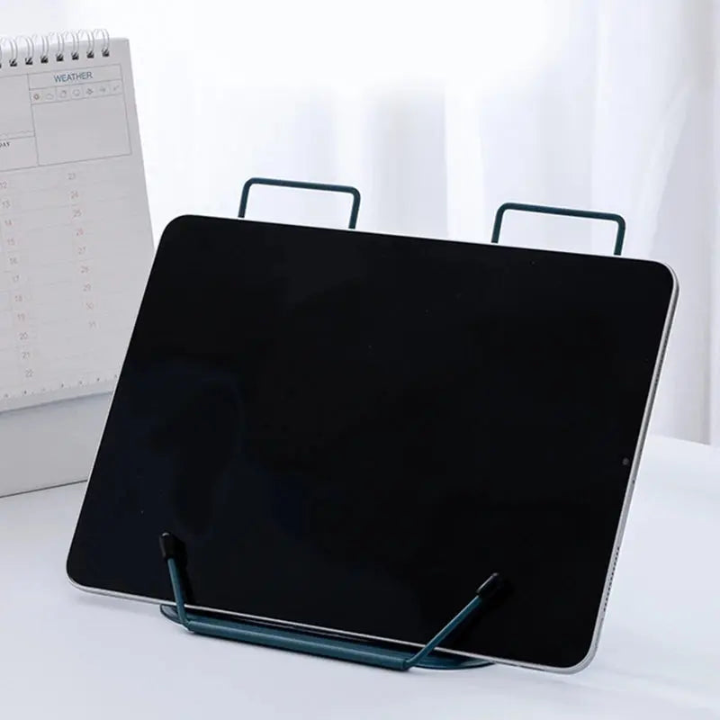 Adjustable angle settings of the book stand