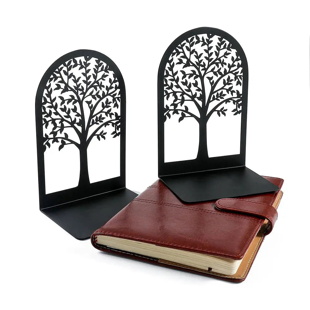 Metal bookends square and round styles