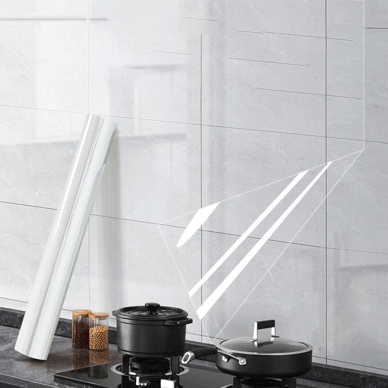 Clear contact paper roll, 45 cm wide