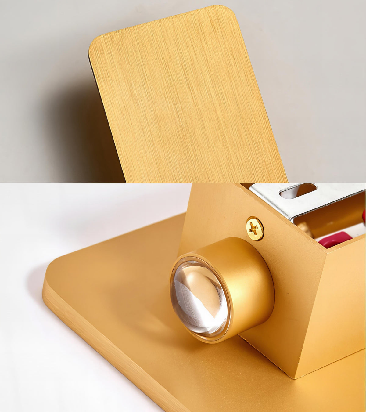 Rectangular LED wall light dimensions