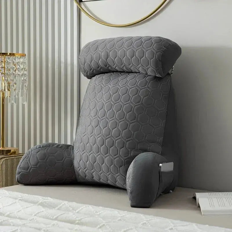 Reading backrest pillow – Grey
