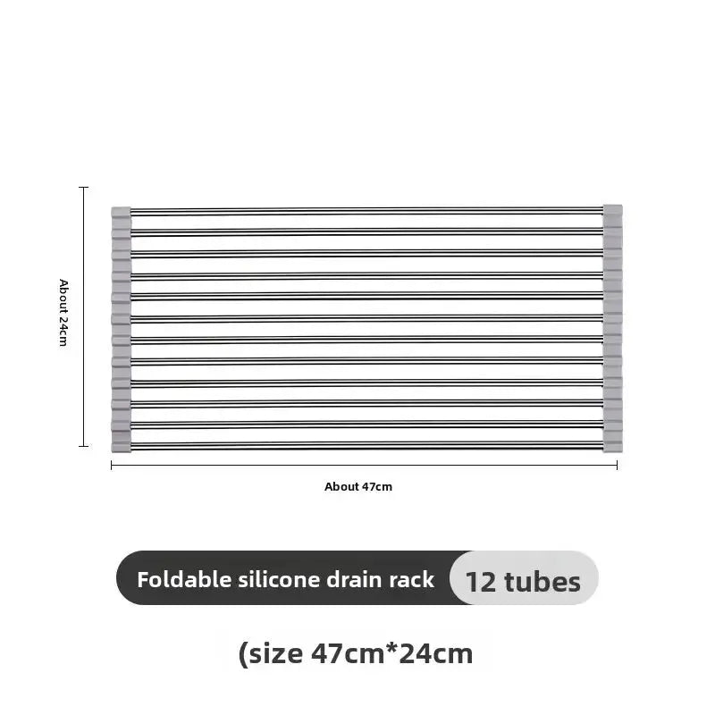 Over-sink dish rack product view