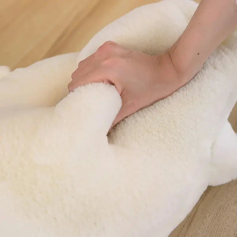 Goose plush face detail
