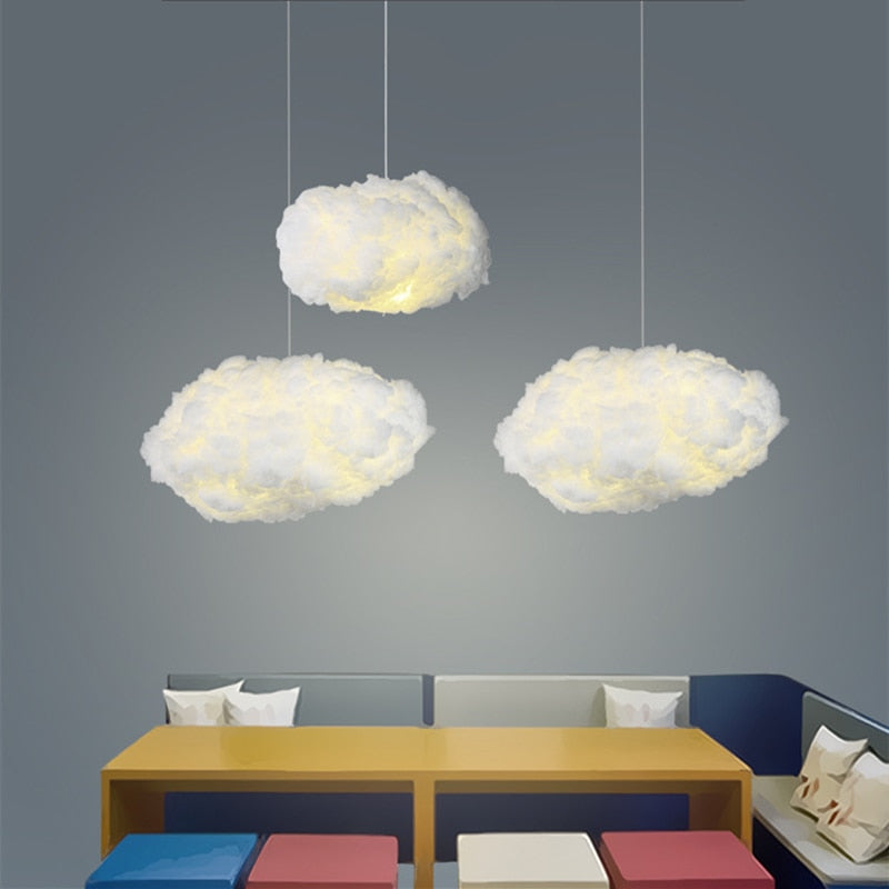 Cloud light detail showing cotton texture