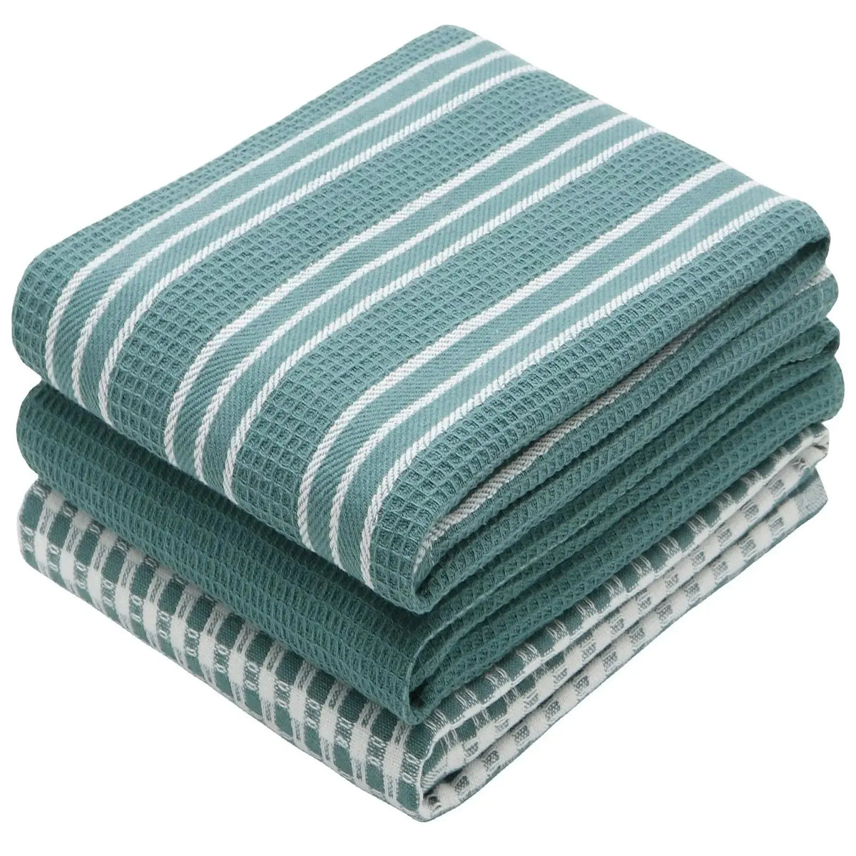 Kitchen towel in use