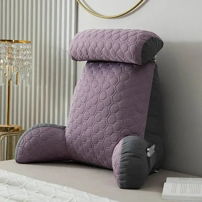 Reading backrest pillow – Purple