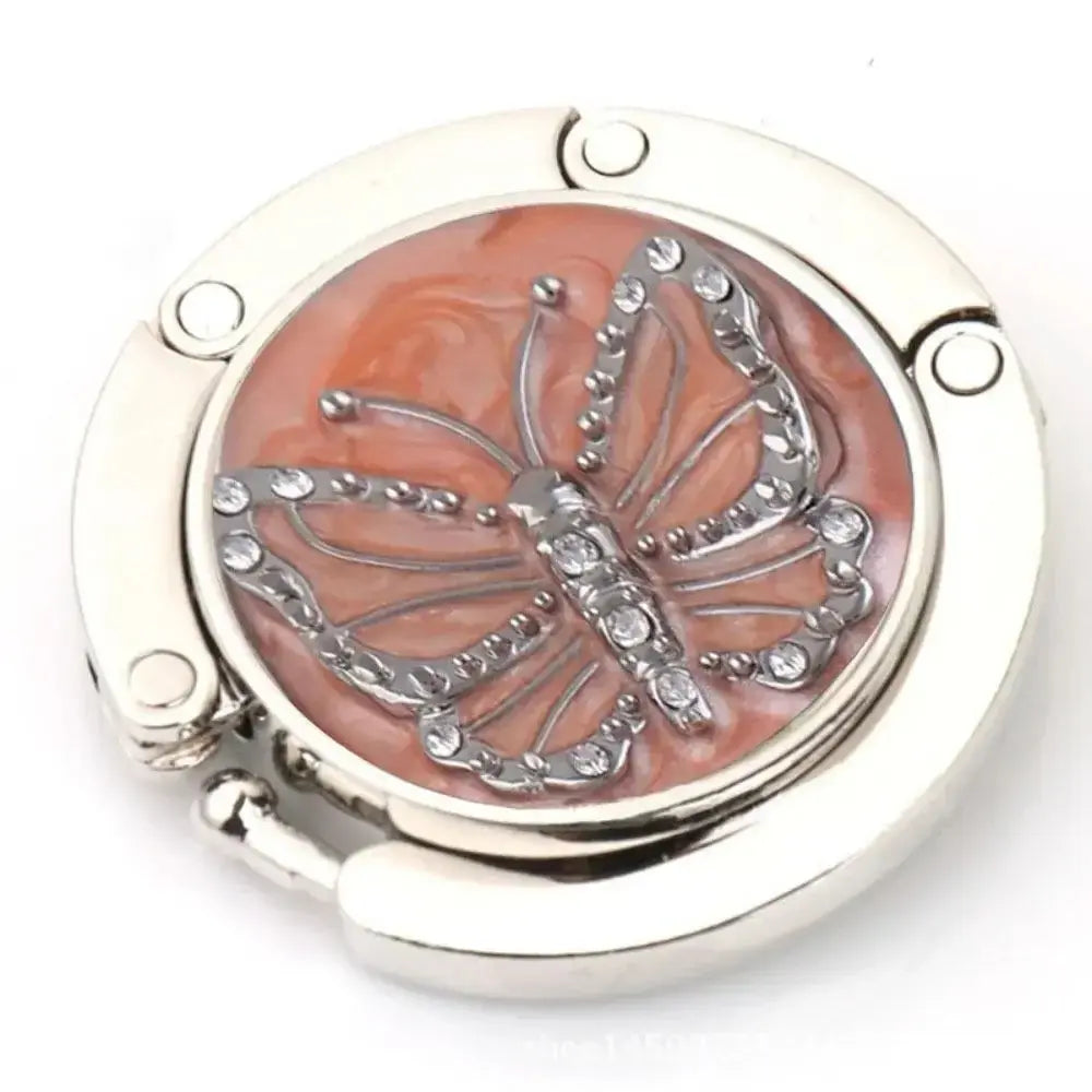 Butterfly handbag hook – Orange
