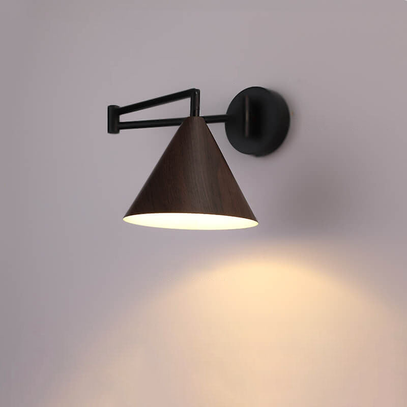 Cone swing arm wall light product view