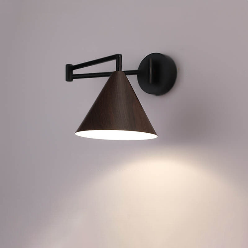 Cone swing arm wall light product view