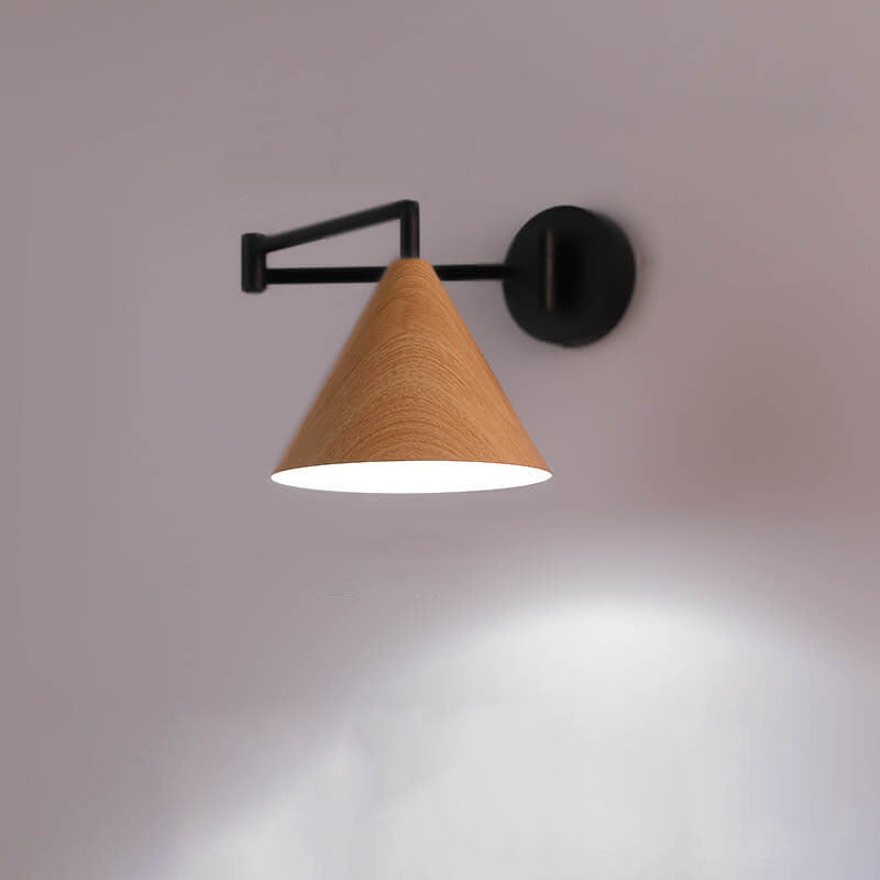 Cone swing arm wall light product view