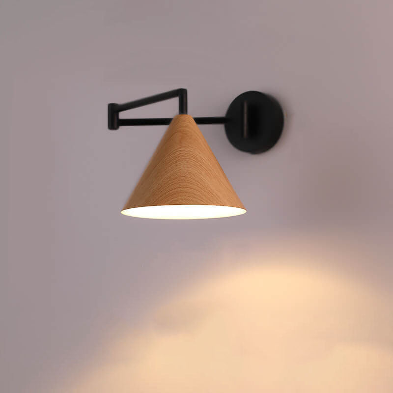 Cone swing arm wall light product view
