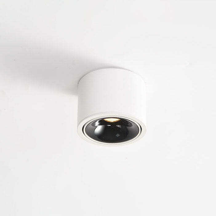 White and black 12 W spotlight
