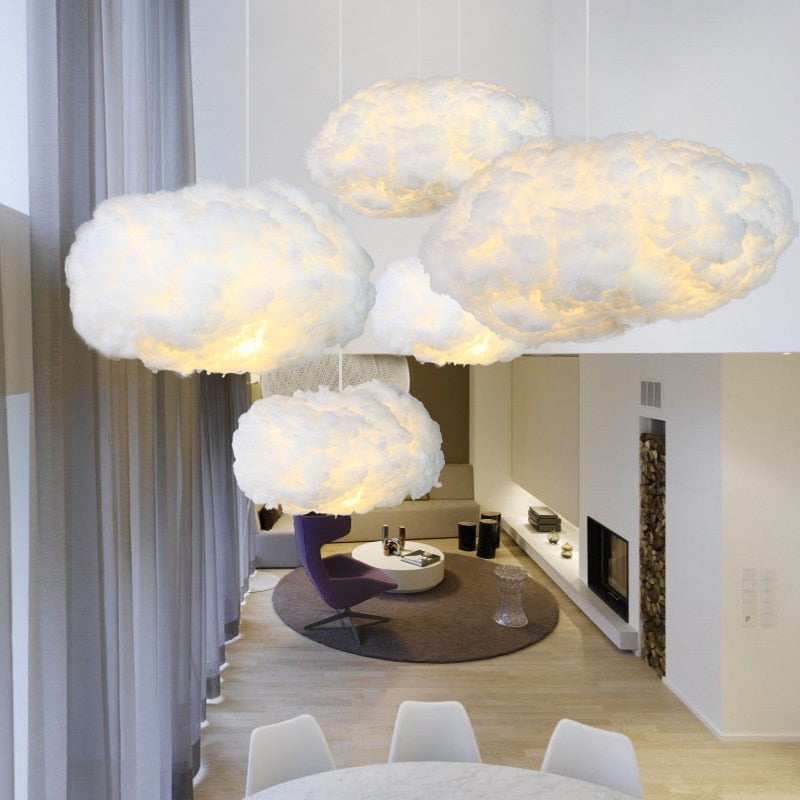 Cloud pendant light size overview