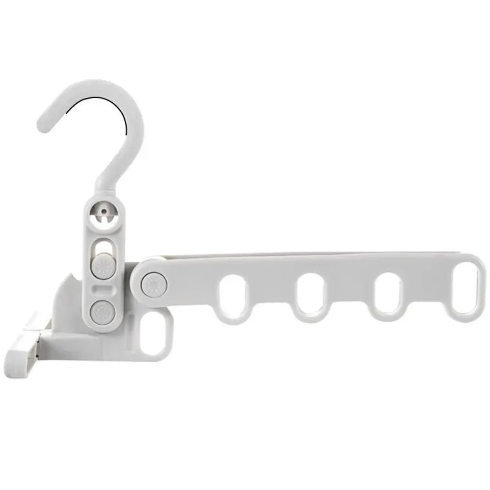 Folding drying rack hanging on door