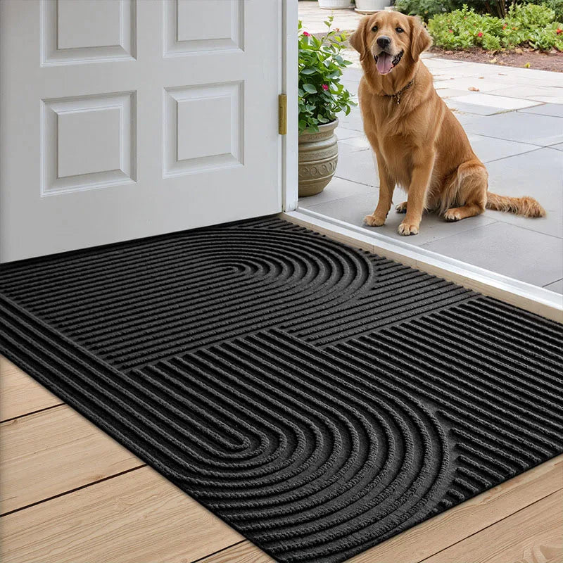 Doormat in a hallway