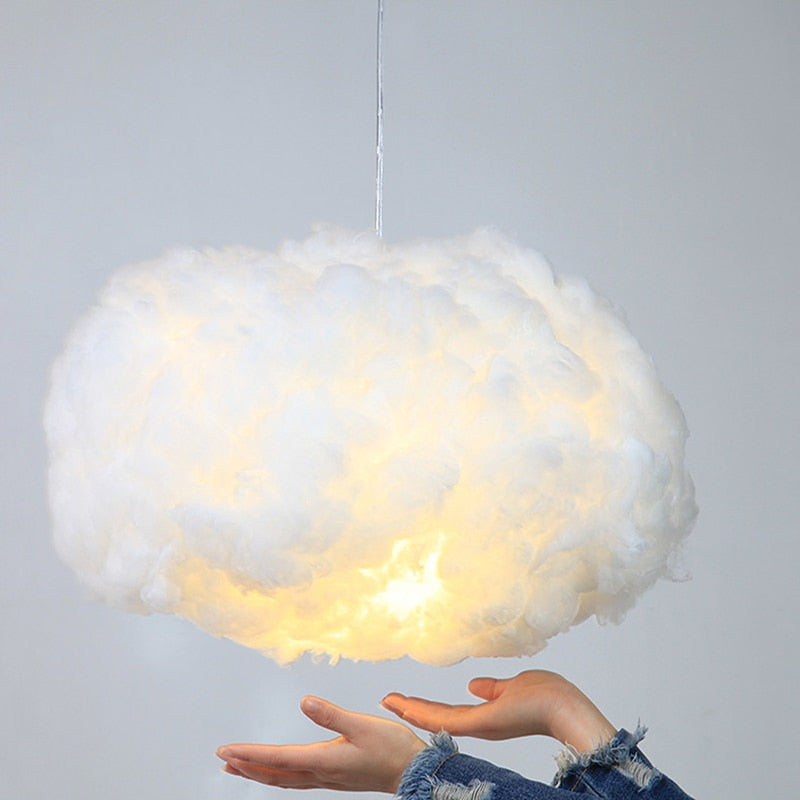 Cloud ceiling light switched off