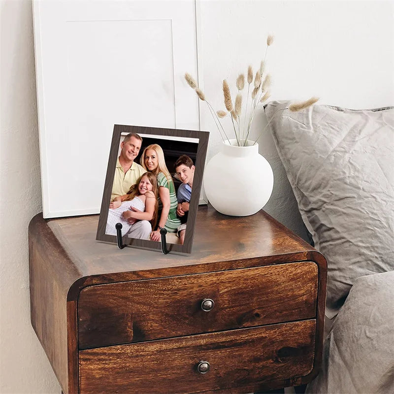 Iron display stand with book