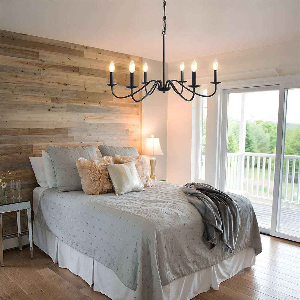 Candle chandelier lifestyle