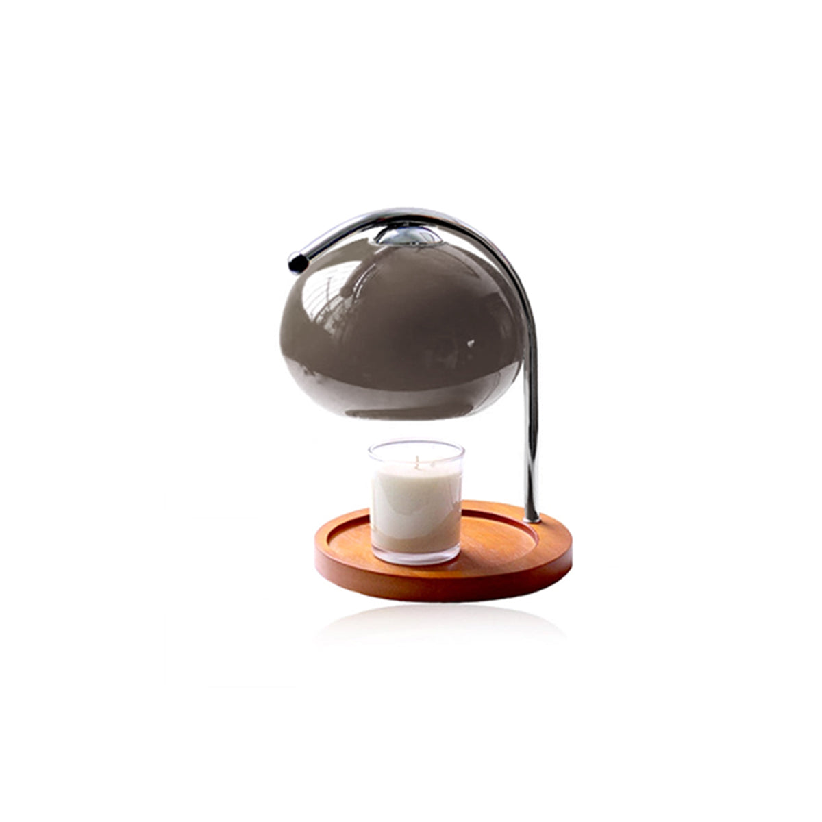 Candle warmer lamp – Smoke Grey
