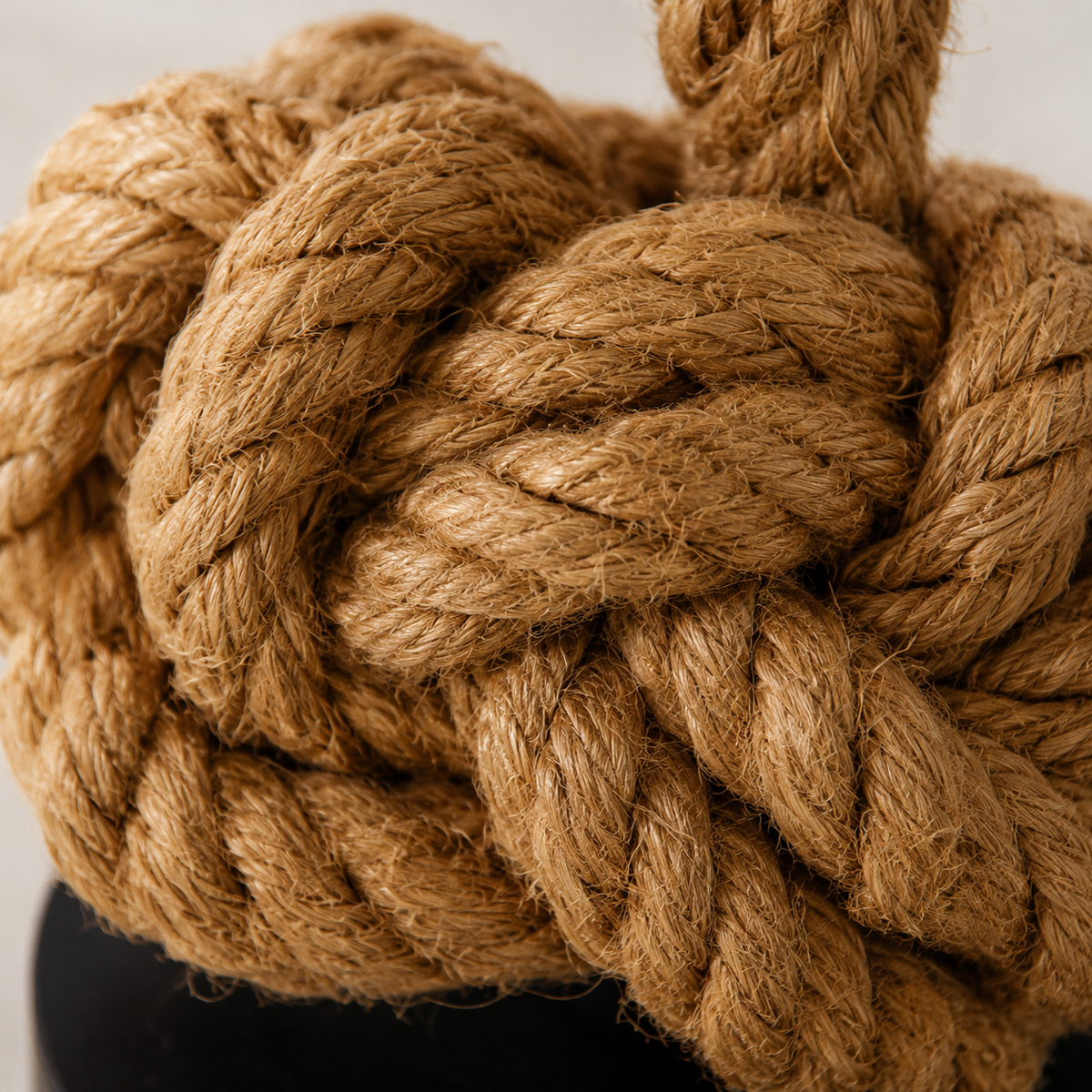 Linen shade texture close-up