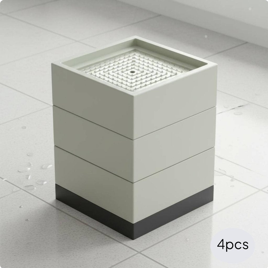Grey furniture riser pads