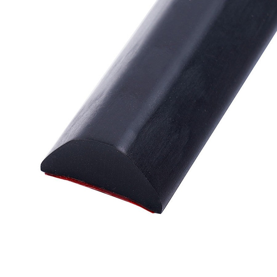 Black shower water barrier strip