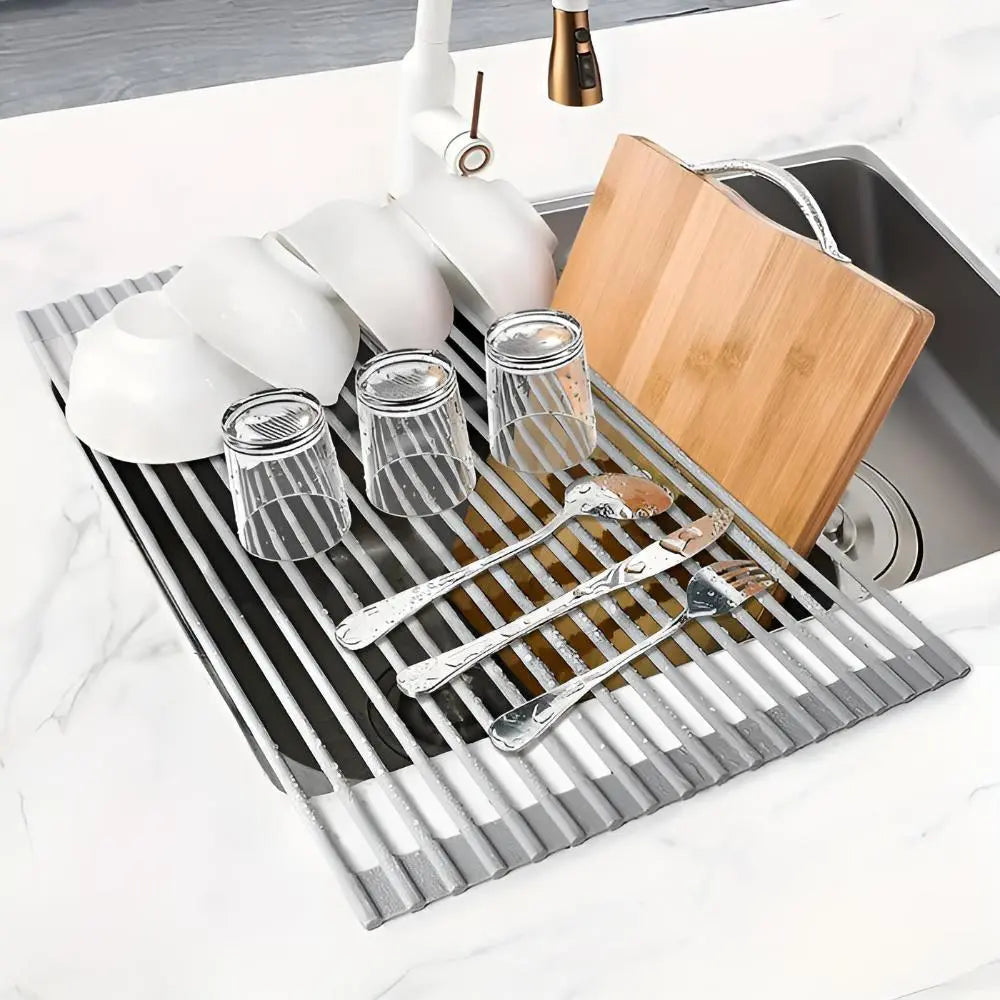 Cooling bakeware on the rack