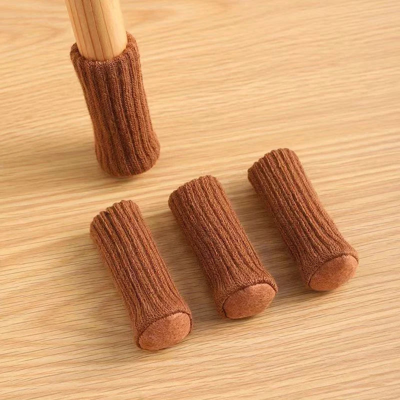 Light brown chair leg socks