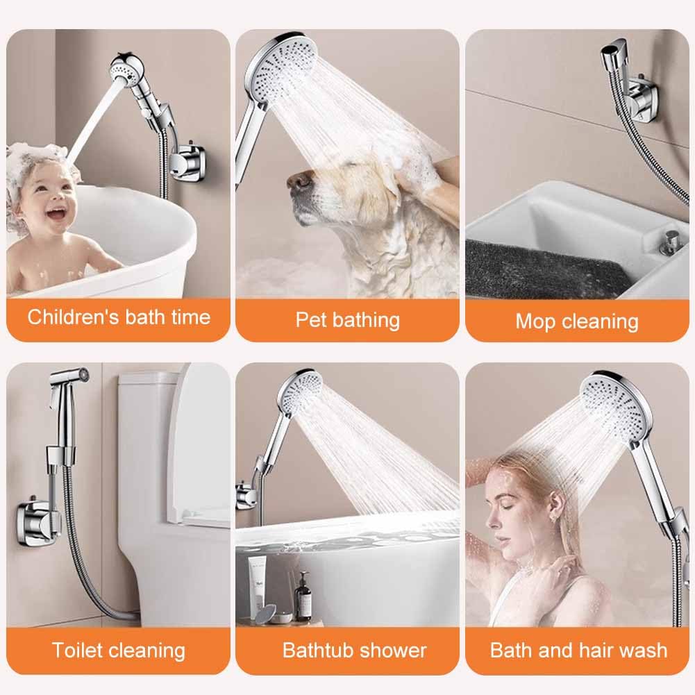 Shower head holder angle adjustment