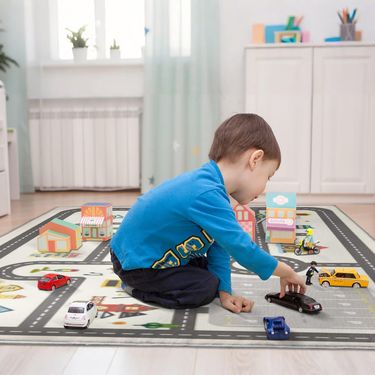 Play mat anti-slip backing