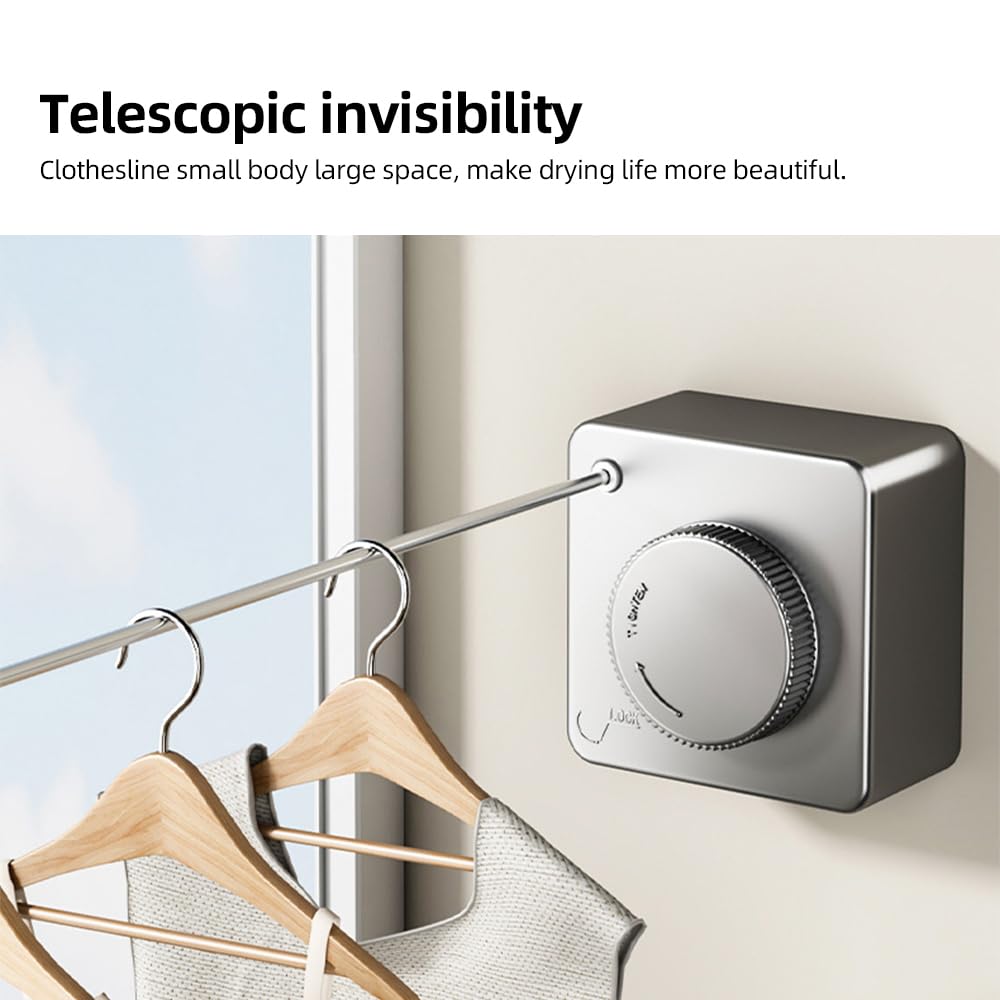 Hidden retractable line mechanism