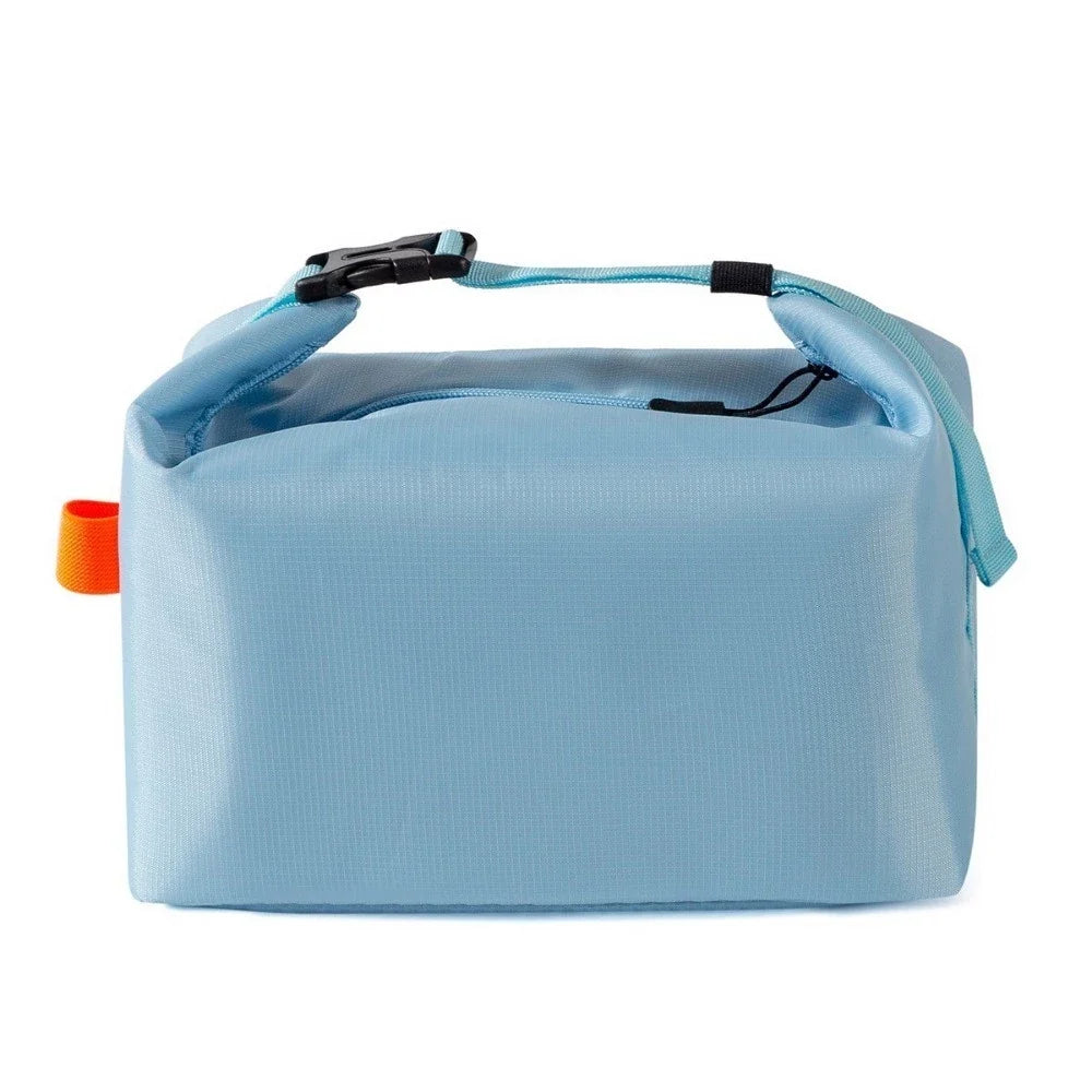 Sky blue insulated lunch bag