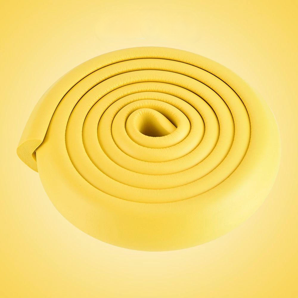 Yellow foam edge guard strip
