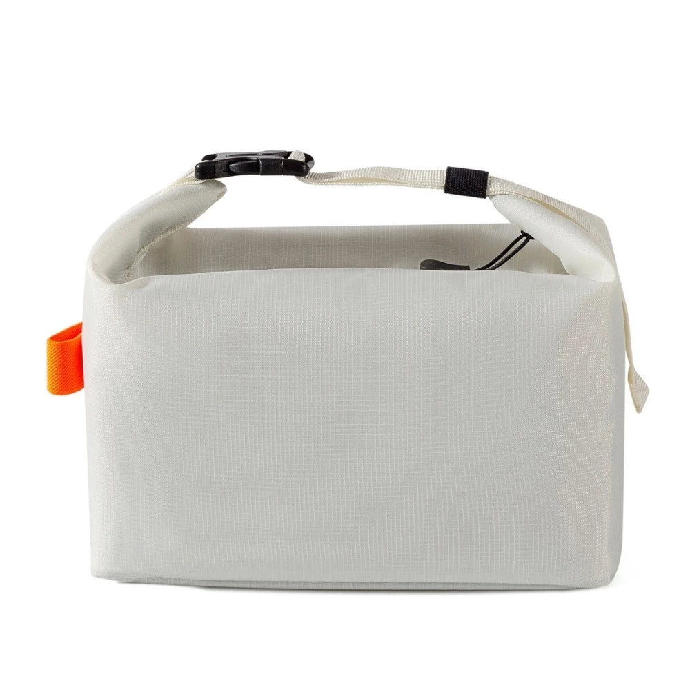 White insulated lunch bag