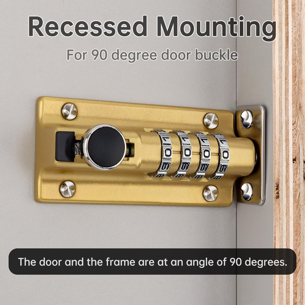 4-digit combination dial