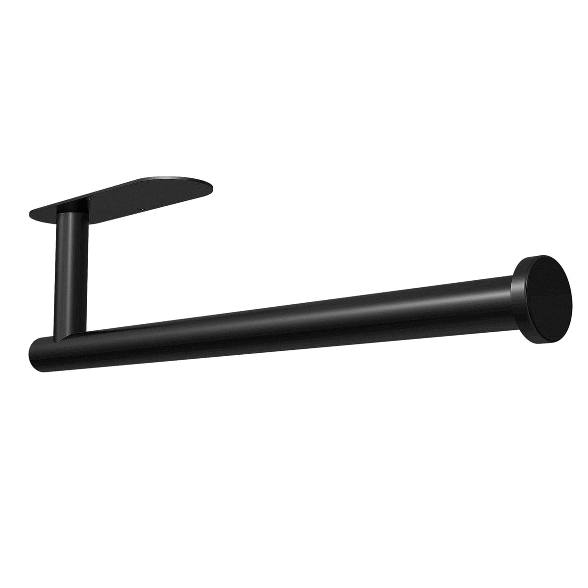 Black stainless steel paper towel holder