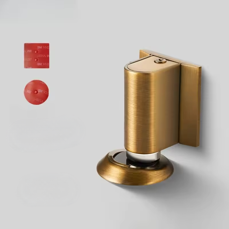Champagne gold magnetic door stop