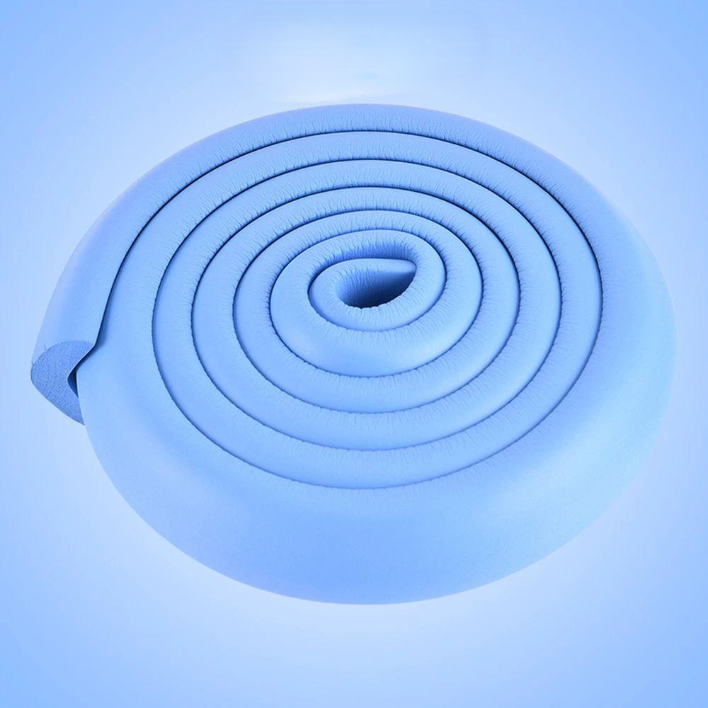 Baby blue foam edge guard strip