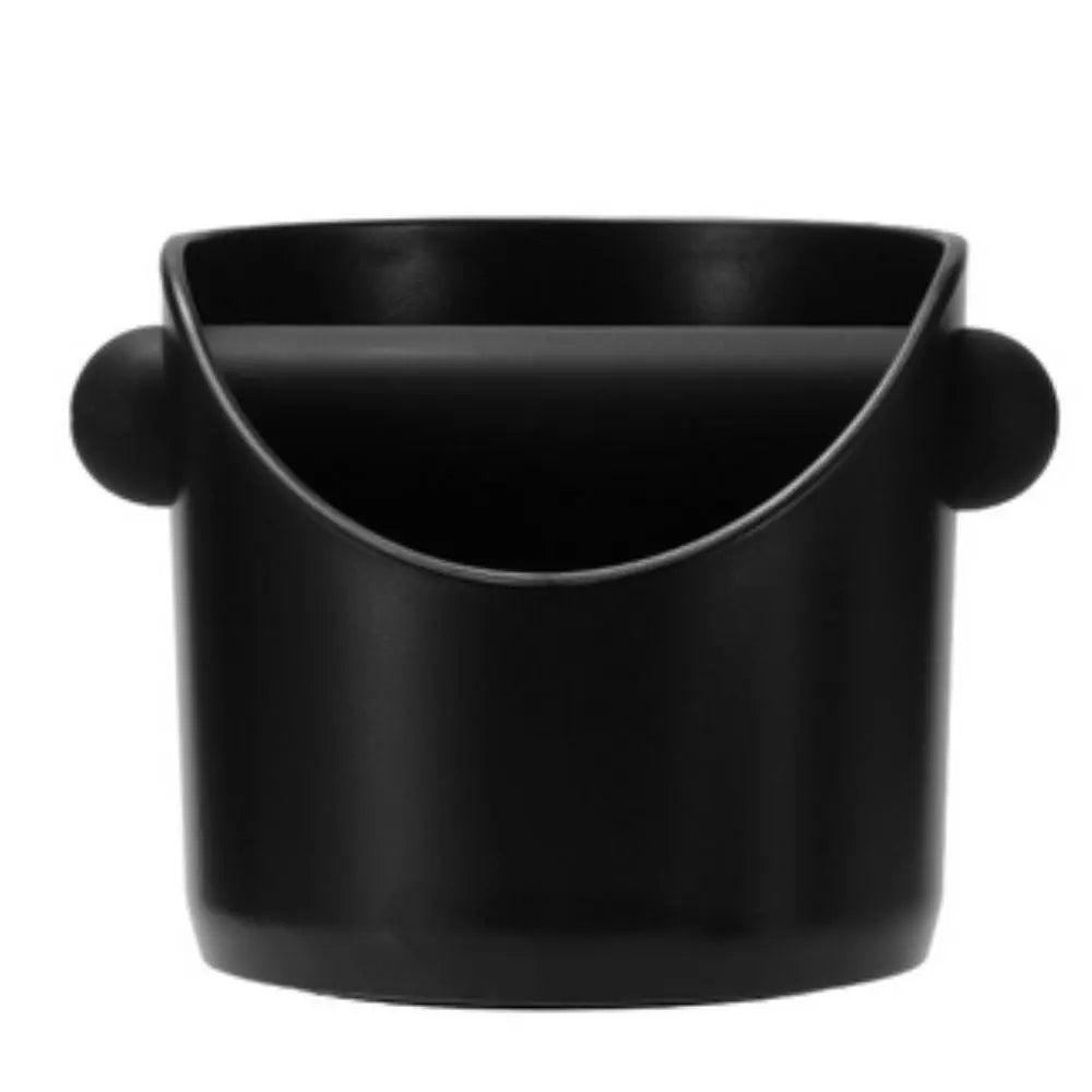 Black espresso knock box
