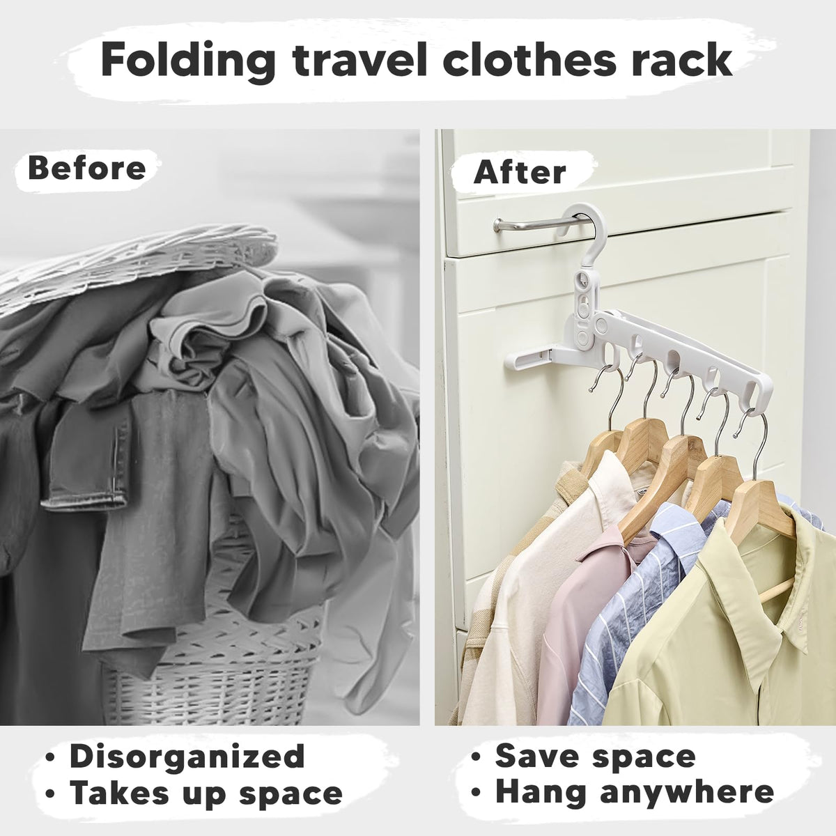 Folding drying rack PP material detail
