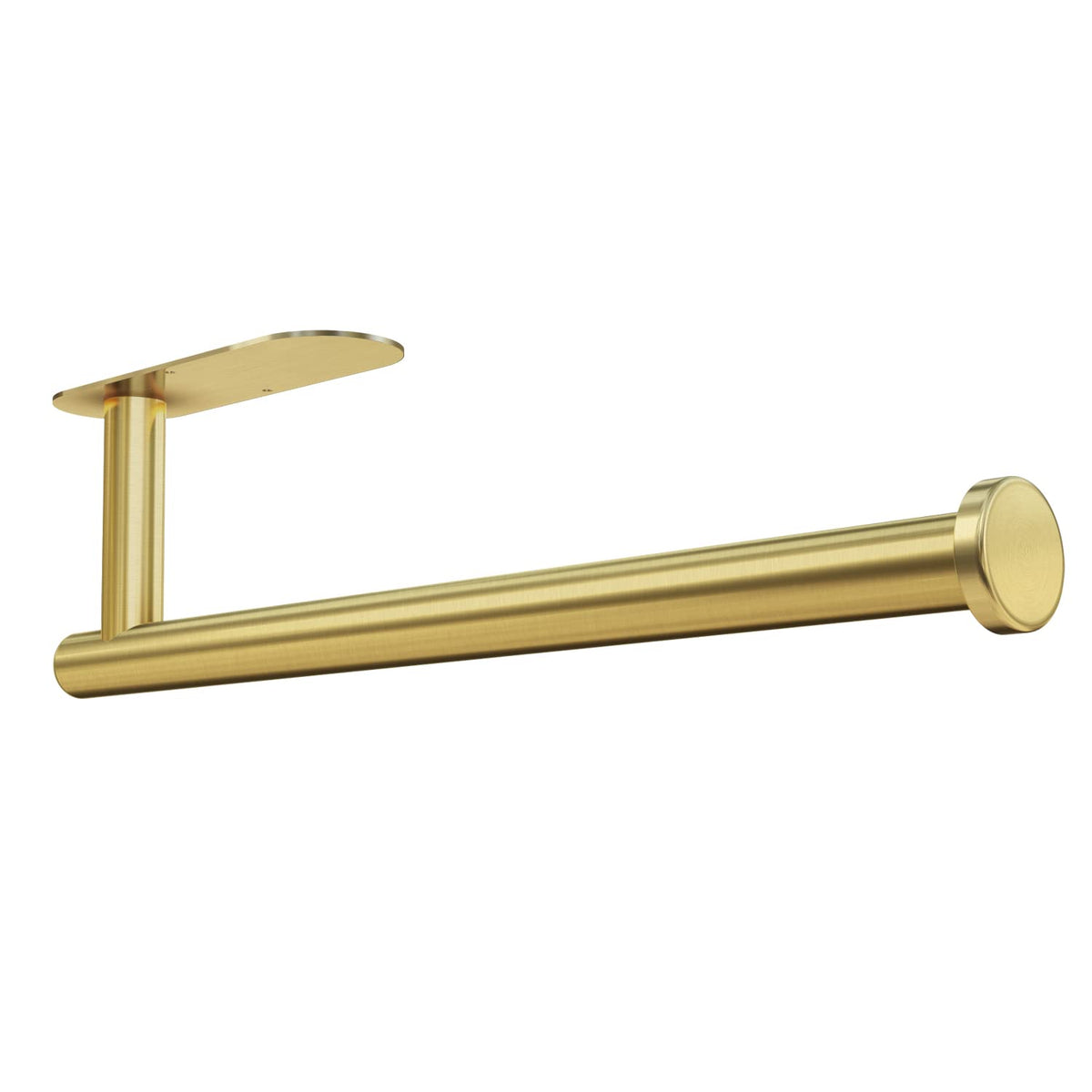 Gold stainless steel paper towel holder