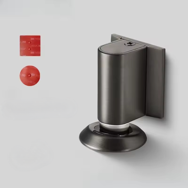 Magnetic door stop finishes