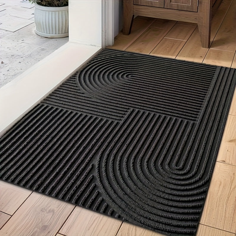 PVC anti-slip backing of the doormat