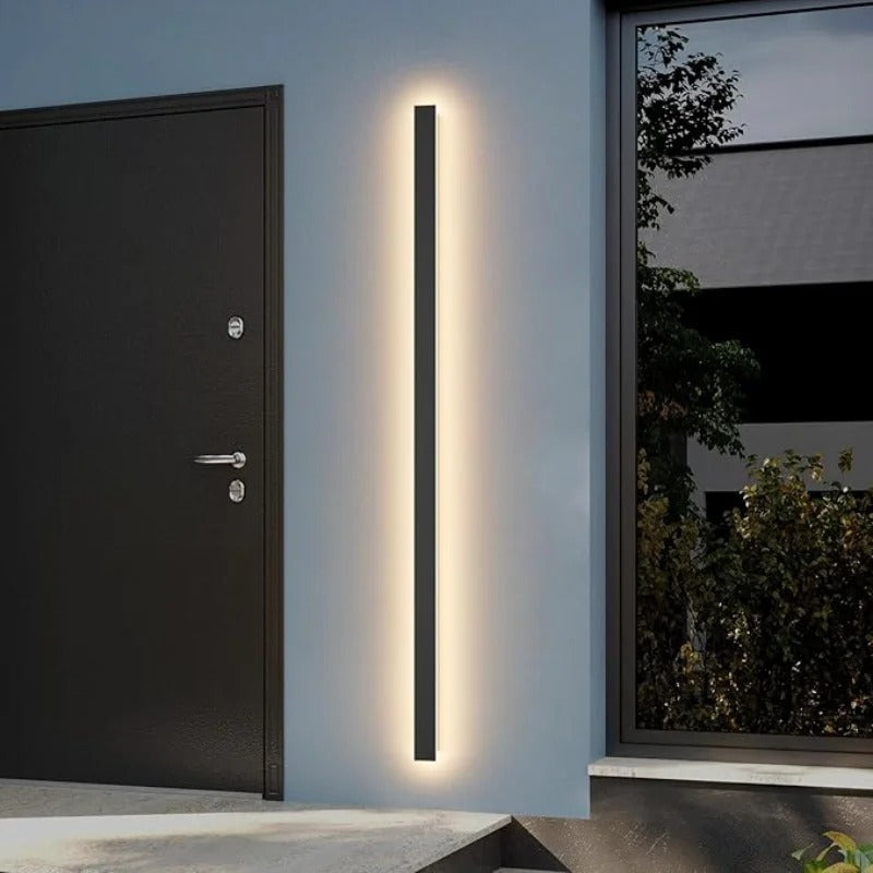 Linear LED wall light lifestyle