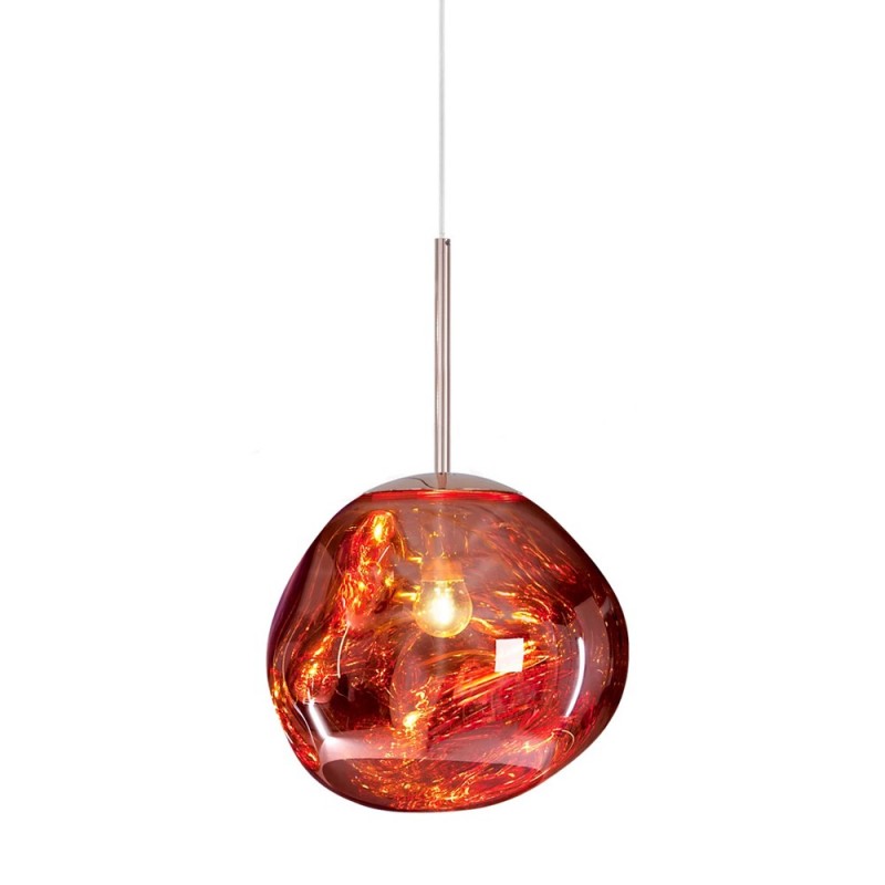 Melt pendant light in Red