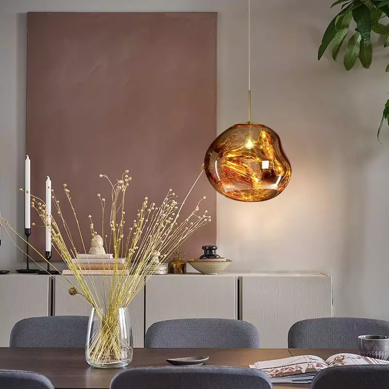 Melt pendant light close-up